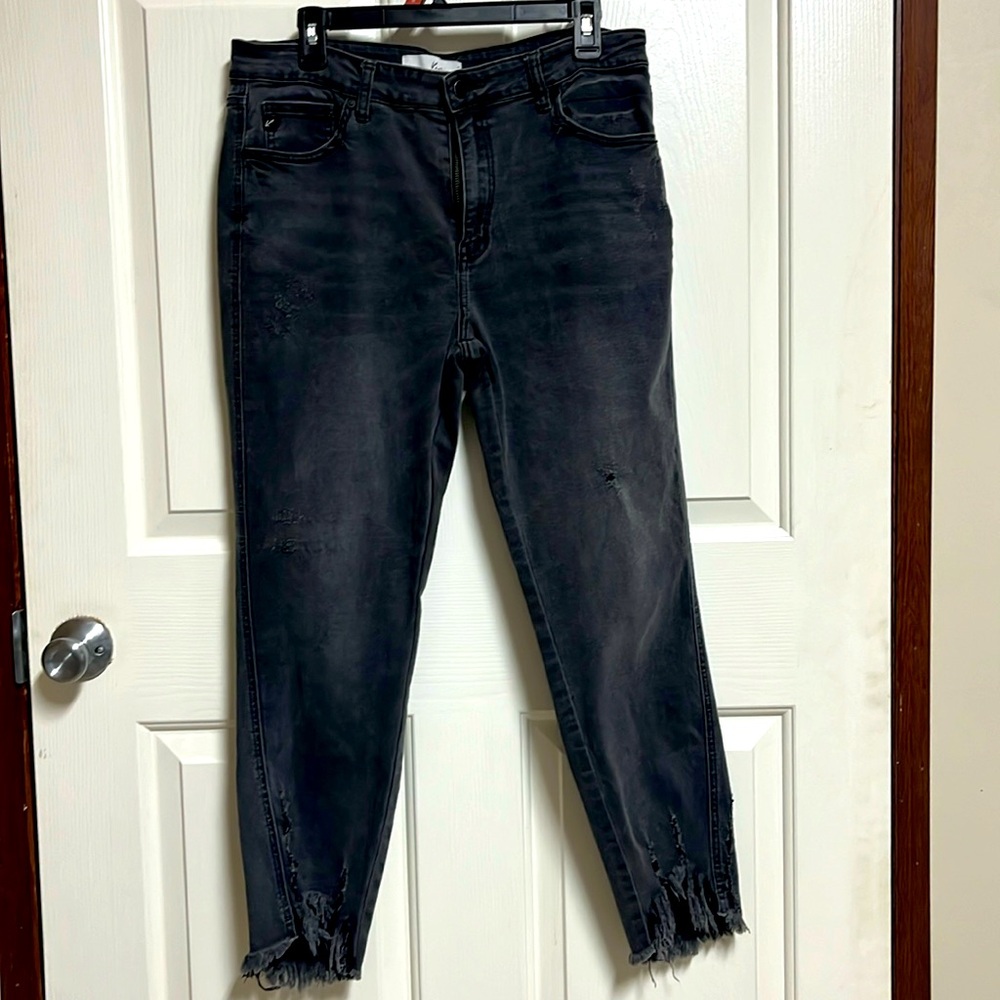 Kancan Women’s Jeans Black Size 15/31